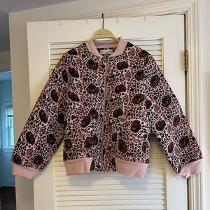 Apiece apart Purple quilted bomber